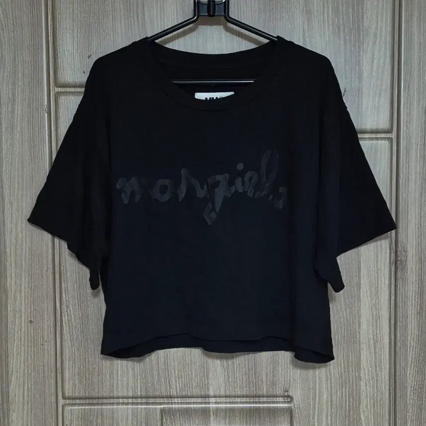 [BUNJANG] MM6 Maison Margiela Cropped T-Shirt (Women's) / (정품) MM6메종 마르지엘라  크롭티(여성) M