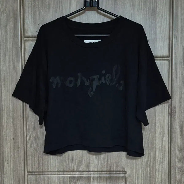 [BUNJANG] MM6 Maison Margiela Cropped T-Shirt (Women's) / (정품) MM6메종 마르지엘라  크롭티(여성) M