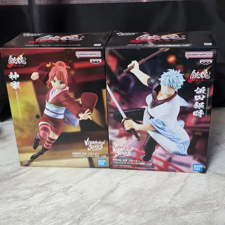 [BUNJANG] Gintama The Movie: The Final Chapter: Be Forever Yorozuya Sakata Gintoki & Kagura Set (Sealed) / 최저가) 미개봉 신극장판 은혼 요시와라 대염상 사카타 긴토키 카구라 세트