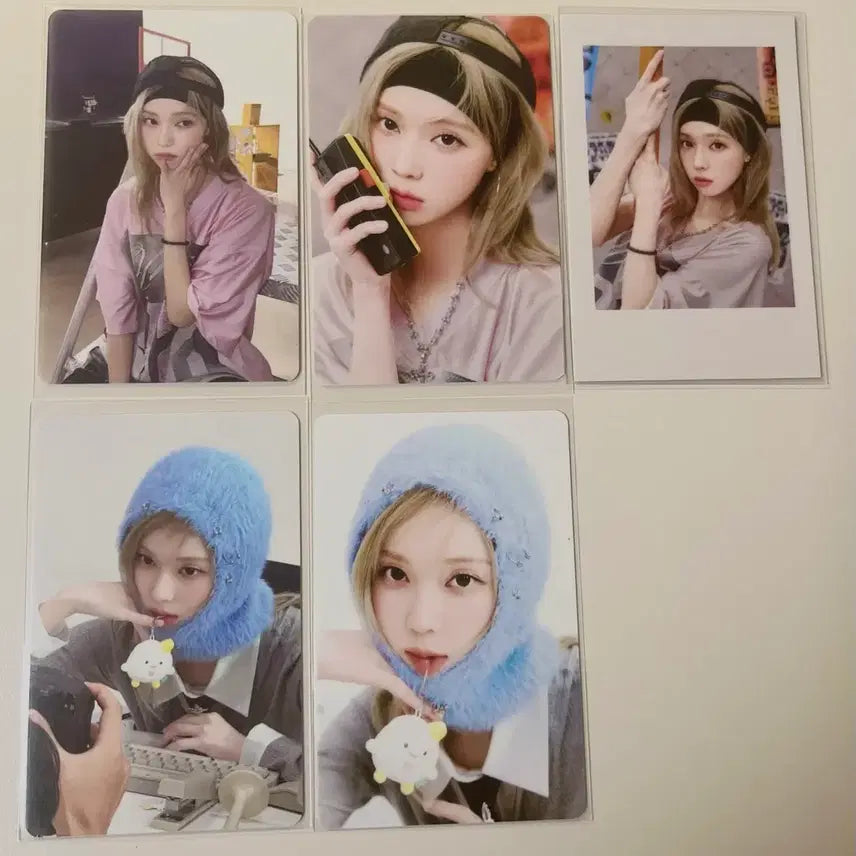 [BUNJANG] Aespa Winter 2025 Season's Greetings Photocard Bundle / 에스파 윈터 2025 시즌그리팅 포카 일괄   뮤직앤드라마 시그 폴라