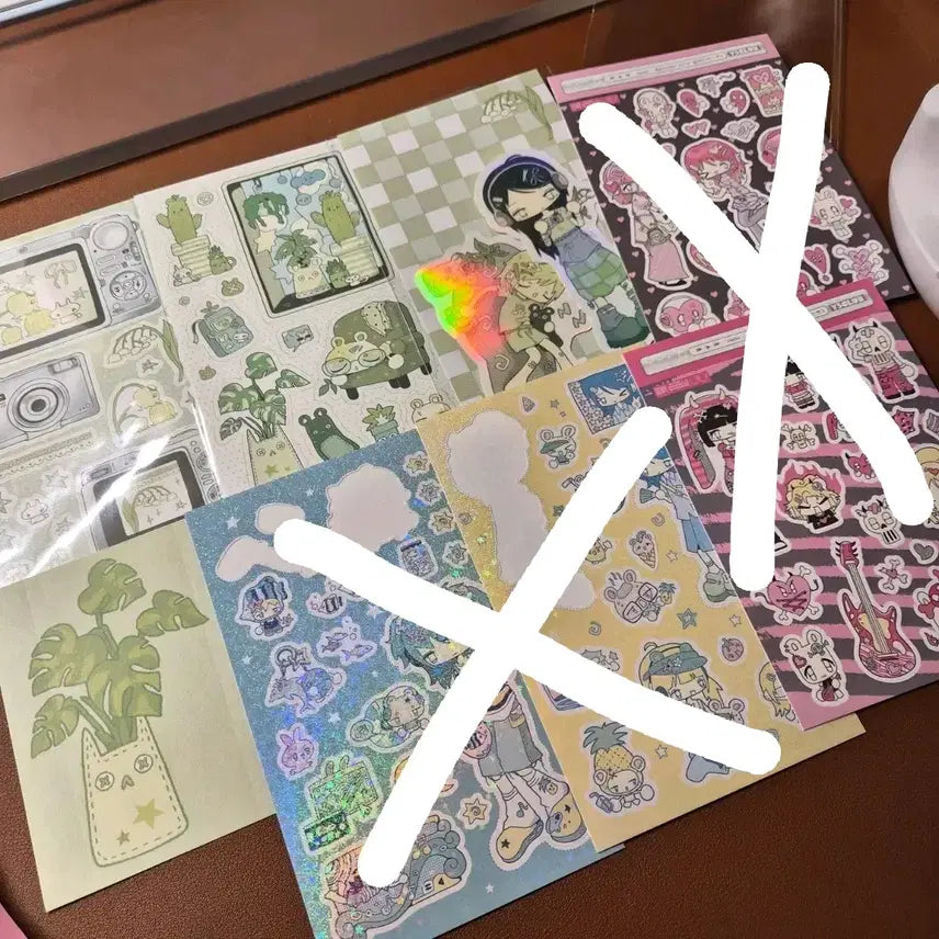 [BUNJANG] Waoo Club Sticker Set / 와이오클럽 스티커 정리
