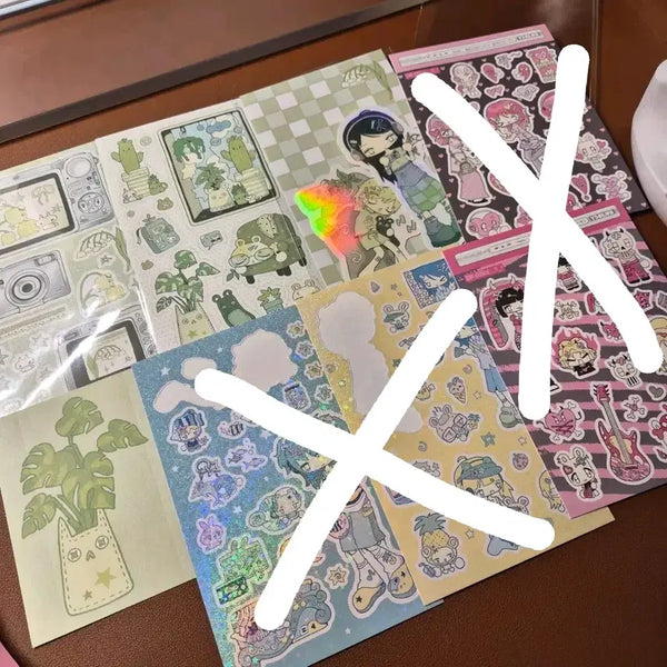 [BUNJANG] Waoo Club Sticker Set / 와이오클럽 스티커 정리