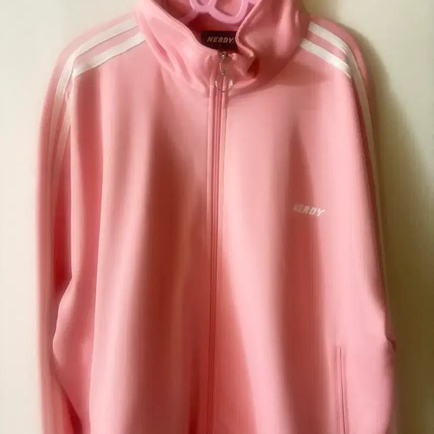 [BUNJANG] Nerdy Pink Jersey L / 널디 핑크 져지 L / 아디다스 지뢰계 서브컬쳐