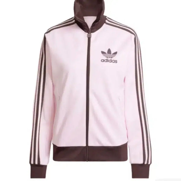 [BUNJANG] Adidas Beckenbauer Track Jacket Clear Pink Brown L / 아디다스 베켄바우어 트랙 자켓 클리어 핑크 브라운 L 져지