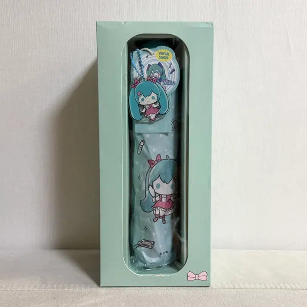 [BUNJANG] Official Hatsune Miku Folding Umbrella & Parasol New / 정품)하츠네 미쿠 우양산 새상품