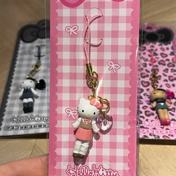 [BUNJANG] Sanrio Hello Kitty Strap School Uniform Kitty / 산리오 헬로키티 스트랩 교복키티