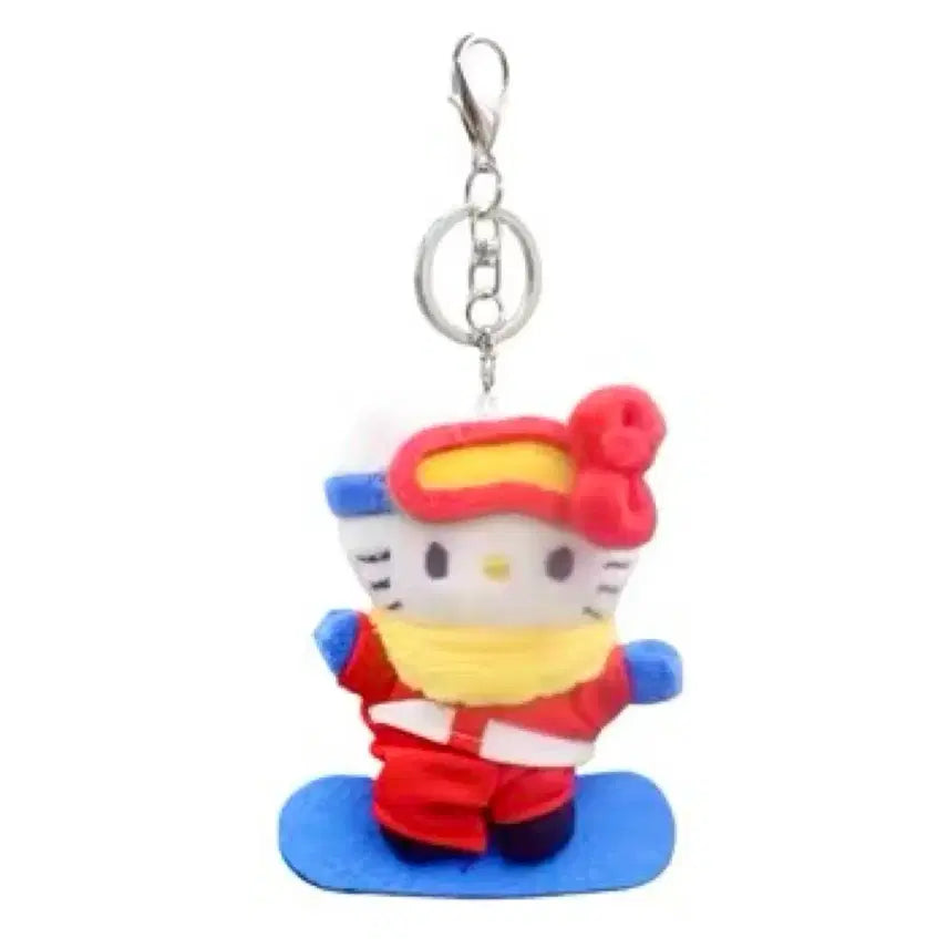 [BUNJANG] Sanrio Hello Kitty Snowboard Doll Keyring / 키티 스노우보드 인형 키링