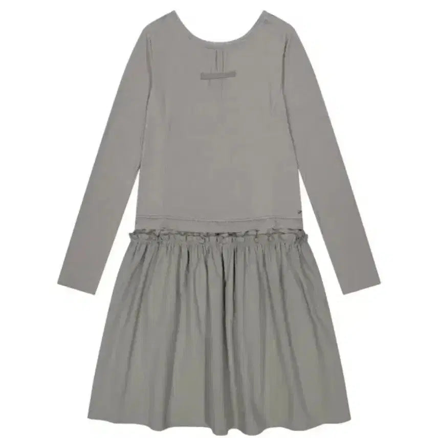 [BUNJANG] KOSEIO Two-Way Shirring Dress Light Khaki / 코이세이오 투웨이 셔링 원피스 라이트 카키