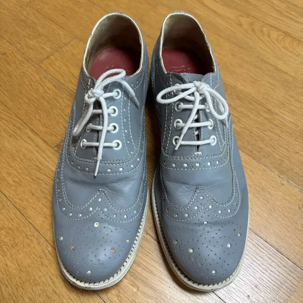 [BUNJANG] Grenson Grey Wingtip Brogues UK 8.5 / Grenson 그렌슨 / 그레이 윙팁 /  275