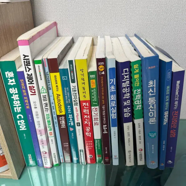 [BUNJANG] Electronics Circuits Experiments, Sequence, C Language, Python, Inventor, Circuit Theory Textbooks / 전자회로실험, 시퀀스, C언어, 파이썬, 인벤터, 회로이론 등 판매합니다