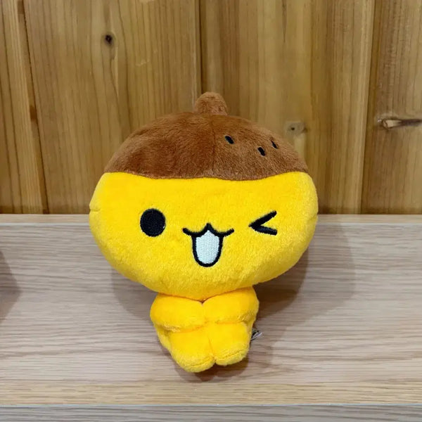 [BUNJANG] Vintage Amigurumi Acorn Plush (Wink) / 고전 아마구리짱 도토리 인형 (윙크)