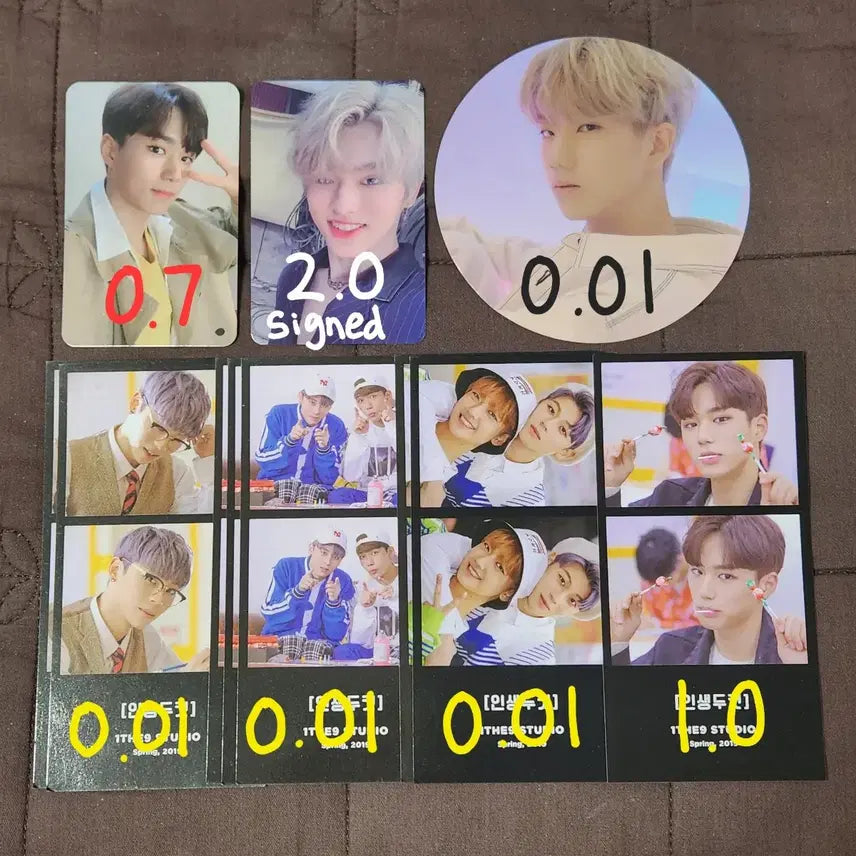 [BUNJANG] Xdinary Heroes ALD1 Junseo Seunghwan POB Photocard / 원더나인 알파드라이브원 알디원 ALD1 준서 승환 미공포 포카 보플 공방
