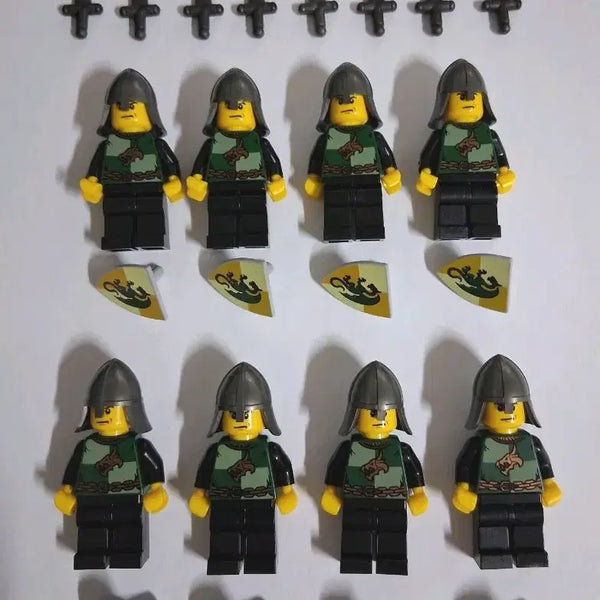[BUNJANG] LEGO Kingdoms Dragon Soldiers Lot / 레고 킹덤 드래곤 병사 8기 일괄
