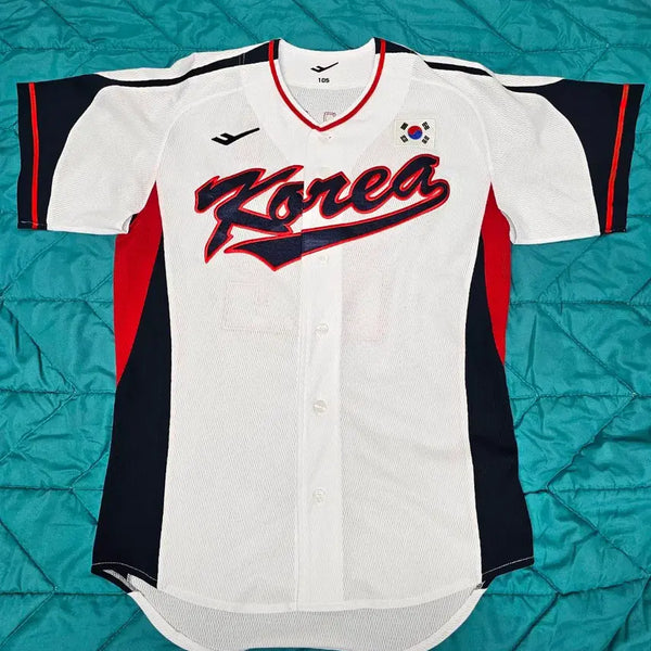 [BUNJANG] KBO Baseball National Team Uniform Kim Dong-heon Jersey (Size XL) / [판매] 야구 국가대표 유니폼 김동헌 마킹 (105 XL)