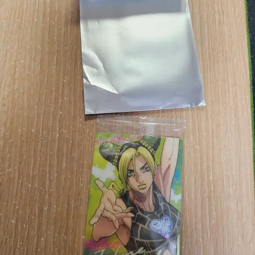 [BUNJANG] JoJo's Bizarre Adventure Jolyne Cujoh Trading Card (Sealed) / (미개봉 새상품)죠죠의 기묘한 모험 죠린 카드