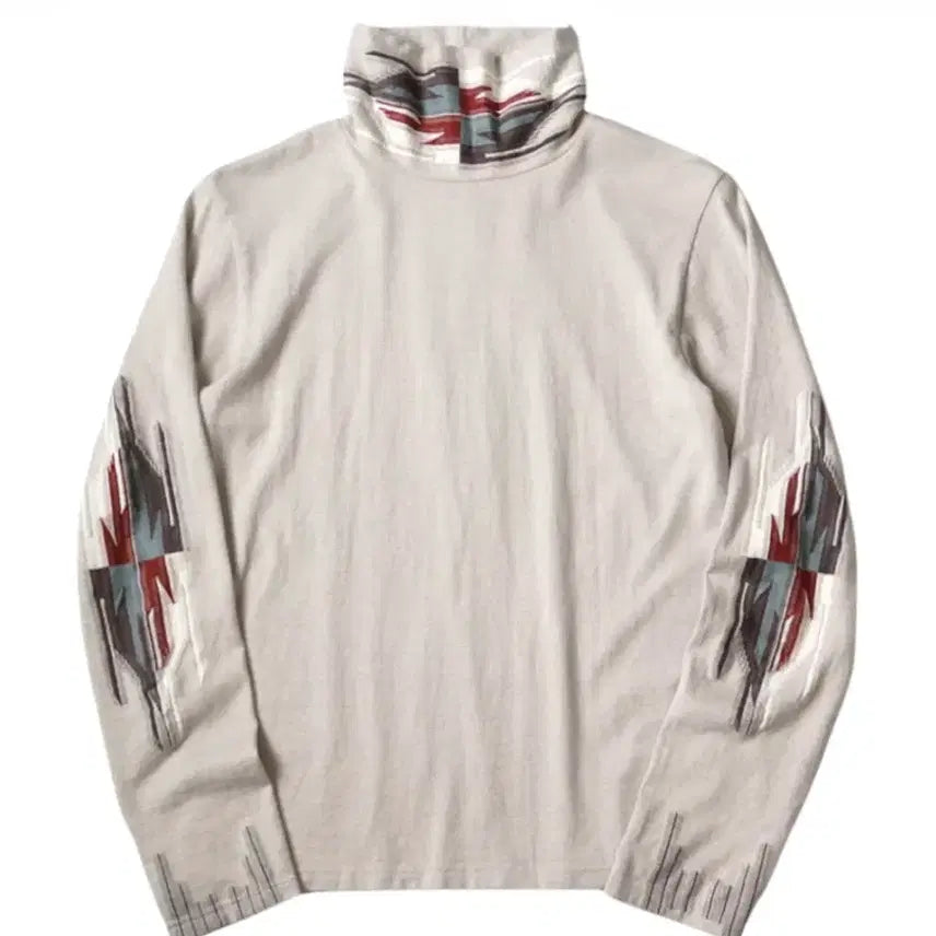 [BUNJANG] Kapital Ortega Jersey High Neck Long T-Shirt / 3) 캐피탈 오르테가 저지 하이넥 롱 티셔츠 넥 오르테가 키나리