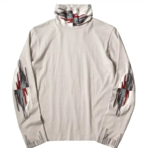 [BUNJANG] Kapital Ortega Jersey High Neck Long T-Shirt / 3) 캐피탈 오르테가 저지 하이넥 롱 티셔츠 넥 오르테가 키나리