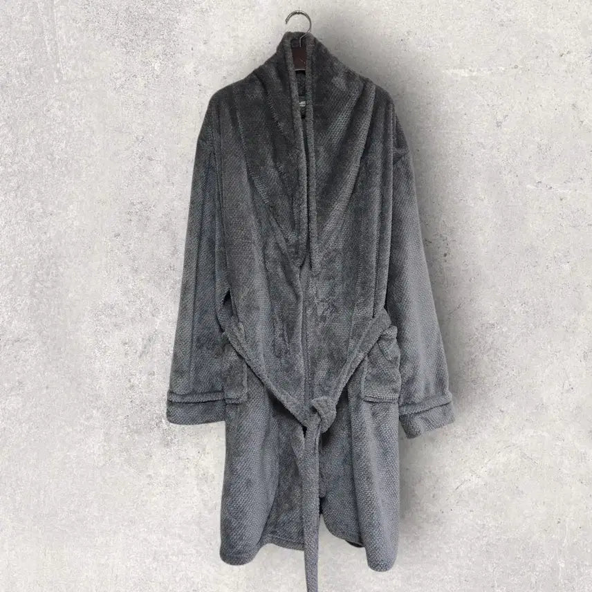 [BUNJANG] Microfiber Hotel Shower Gown (Free Size) / 극세사 호텔 샤워 가운 (FREE)