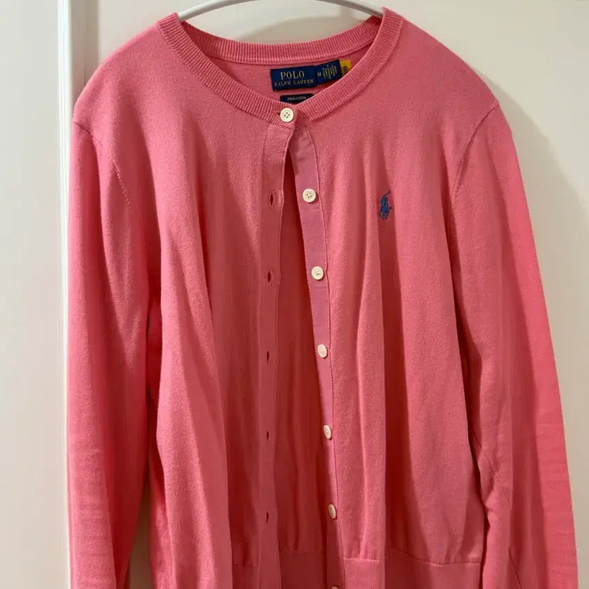 [BUNJANG] Polo Ralph Lauren Pima Cotton Cardigan M / 폴로 정품 피마코튼 가디건 M