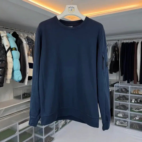 [BUNJANG] CP Company Sweatshirt Navy L / CP 컴퍼니 맨투맨 네이비 L