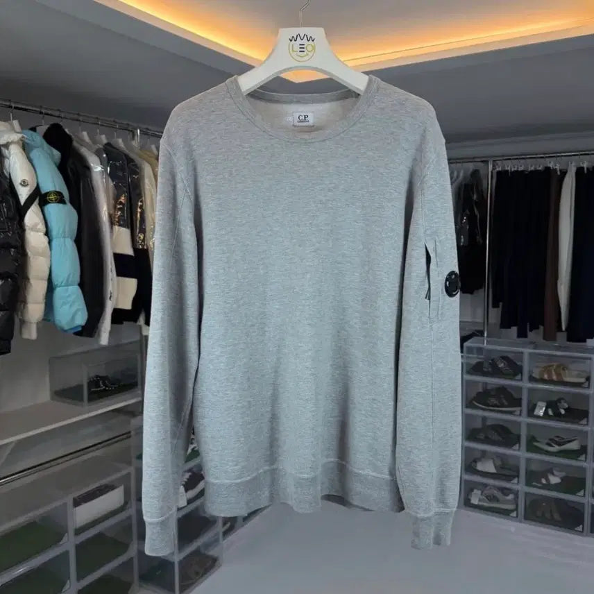[BUNJANG] CP Company Sweatshirt Grey L / CP컴퍼니 맨투맨 그레이 L