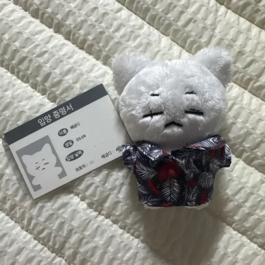 [BUNJANG] BTS Suga Haegeum Doll Photocard POB Lucky Draw / BTS 방탄 민윤기 슈가 해금디 인형 포카 미공포 럭드