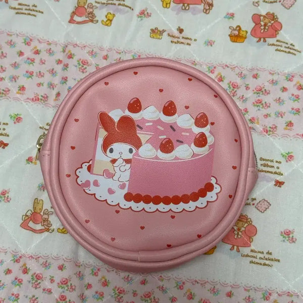 [BUNJANG] Sanrio My Melody Strawberry Cake Pouch / 산리오 마이멜로디 딸기 케이크 파우치