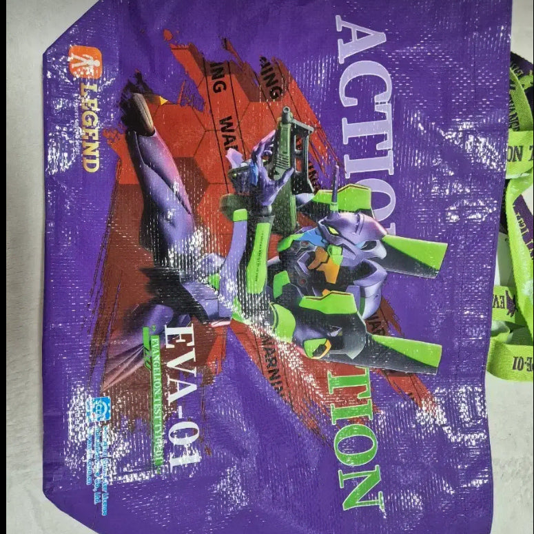 [BUNJANG] Evangelion Unit-01 Shopper Bag / [새상품] 에반게리온 초호기 쇼퍼백 초호기 가방