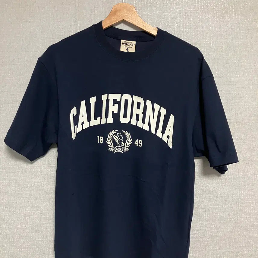 [BUNJANG] Who Are You? Short Sleeve T-Shirt M Navy / [미사용] 후아유 반팔티 M 네이비
