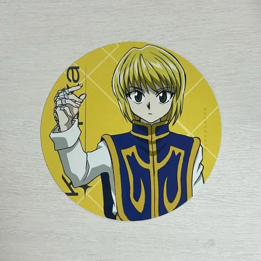 [BUNJANG] Hunter x Hunter Cafe Kurapika Acrylic Stand / 헌터헌터카페 크라피카