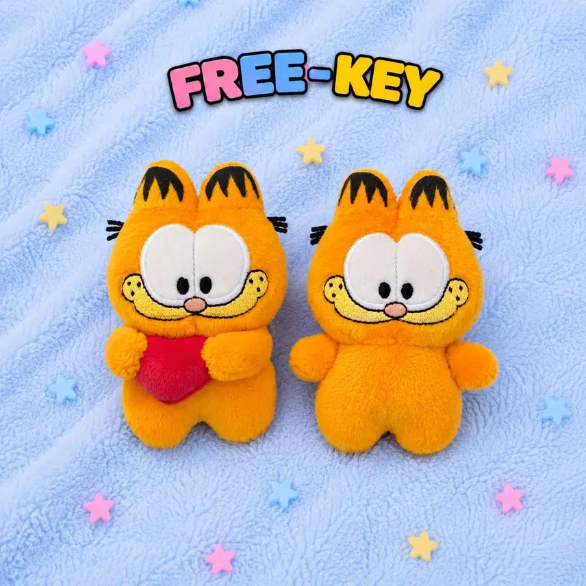 [BUNJANG] Garfield Plush Keychain New / [새상품] 가필드 인형 키링