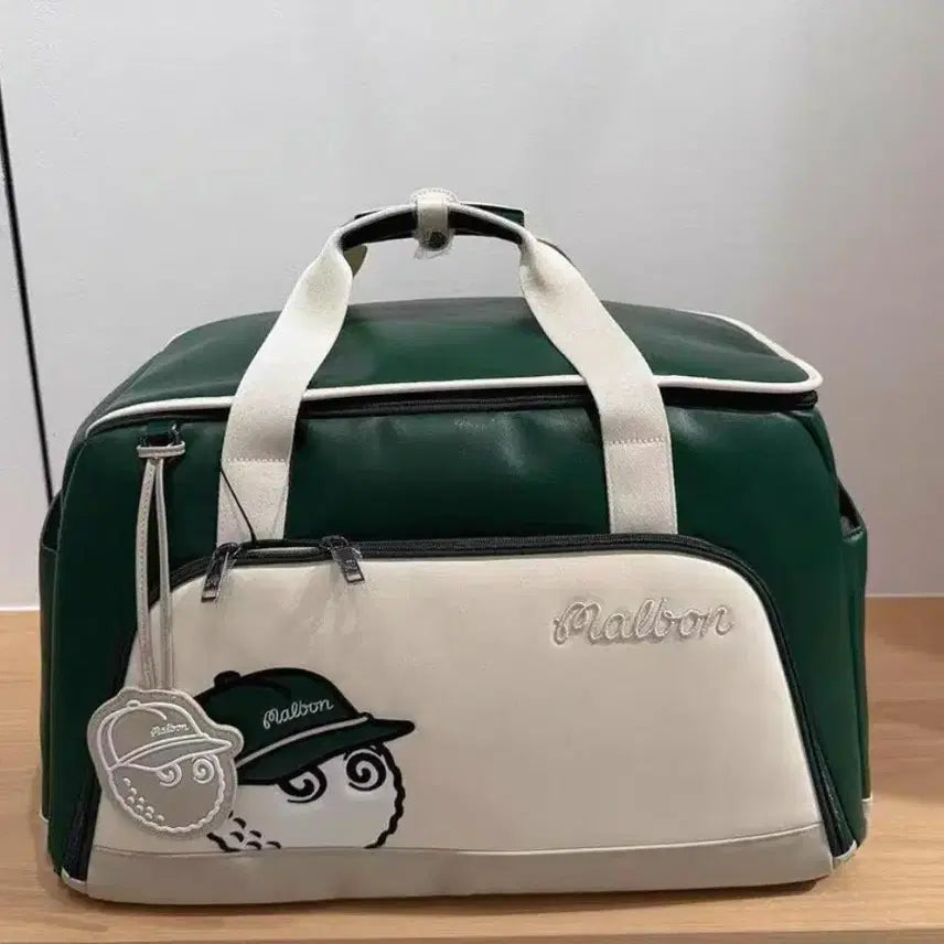[BUNJANG] Malbon Golf Boston Bag / 말본 골프 보스턴백