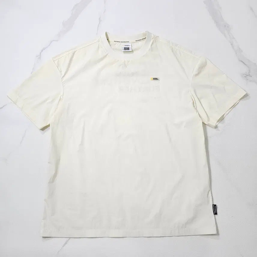 [BUNJANG] National Geographic Kids Nylon Short Sleeve T-Shirt / 내셔널지오그래픽 키즈 성인공용 바스락 나일론 반팔 티셔츠 95