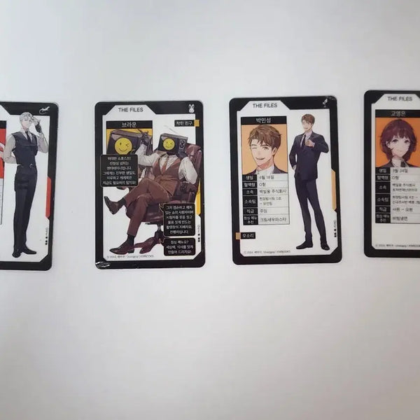 [BUNJANG] Ghost Story Commute Acrylic Photocard Bundle Set / (일괄) 괴담출근 아크릴 포토카트