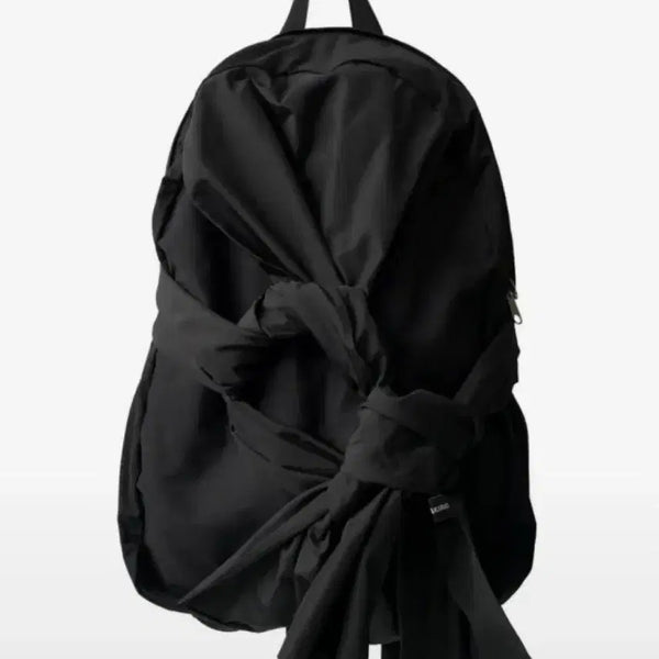 [BUNJANG] Lee Woo & Gama Karas Knotted Backpack Black / 이우가마카라스 노티드 백팩