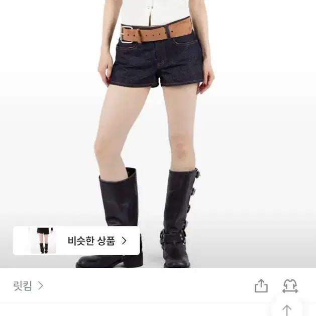 [BUNJANG] Denim Shorts / 숏팬츠