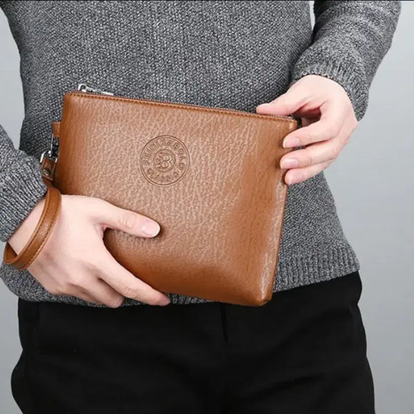 [BUNJANG] Classic Brown Clutch - Set of 2 / 클래식 브라운 클러치2개