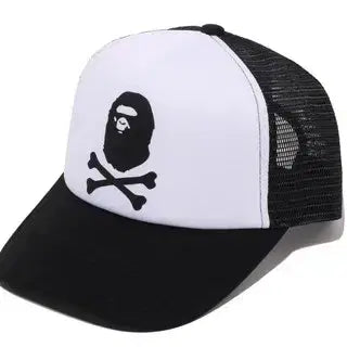[BUNJANG] BAPE APE Crossbone Mesh Cap 26SS / [해외] 베이프 에이프 크로스본 메쉬 캡 모자 26SS