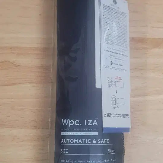 [BUNJANG] WPC Automatic & Safe 60cm Umbrella Navy / wpc 일본 uv 양산 우산 오토매틱 앤 세이프 60 cm 네이비