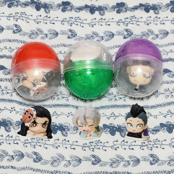 [BUNJANG] Demon Slayer Onemutan Gacha Figure Vol. 11 - Sanemi, Genya, Haganezuka Bundle Set / 귀멸의 칼날 오네무탄 가챠 피규어 11탄 사네미 겐야 하가네즈카 일괄