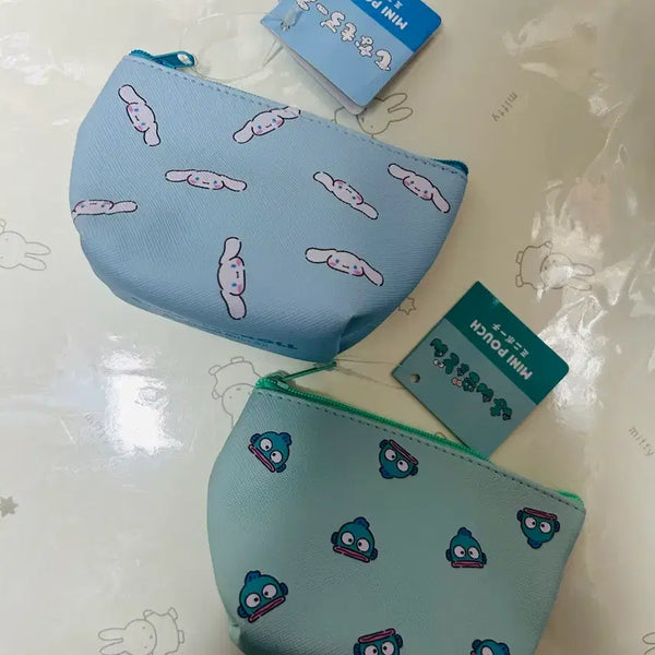 [BUNJANG] Sanrio Cinnamoroll & Hangyodon Mini Pouch Set / 산리오 시나모롤/한교동 미니 파우치