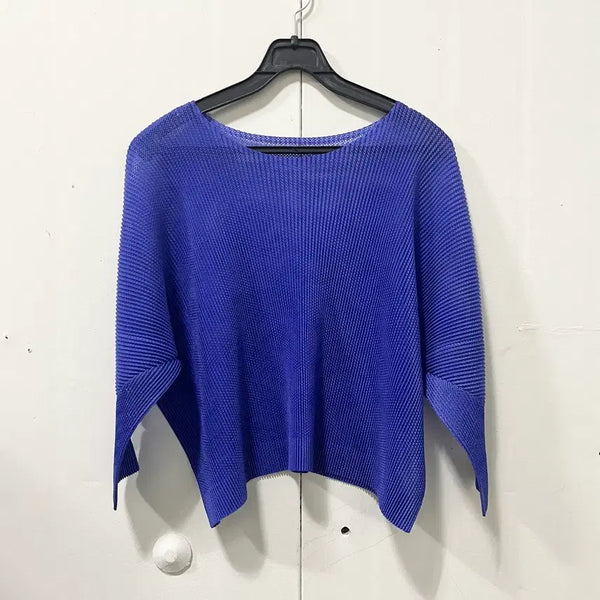 [BUNJANG] Pleats Please Issey Miyake Archive Long Sleeve Cut-off Top / 플리츠 플리즈 이세이 미야케 아카이브 긴팔 컷오프 탑 거의새거