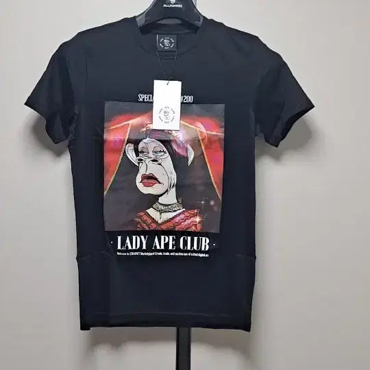 [BUNJANG] Lady Ape Club Printed Long Sleeve T-Shirt / 명품티셔츠