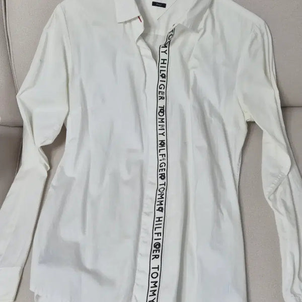 [BUNJANG] Tommy Hilfiger Women's White Shirt / 타미힐피거 여성 셔츠 화이트