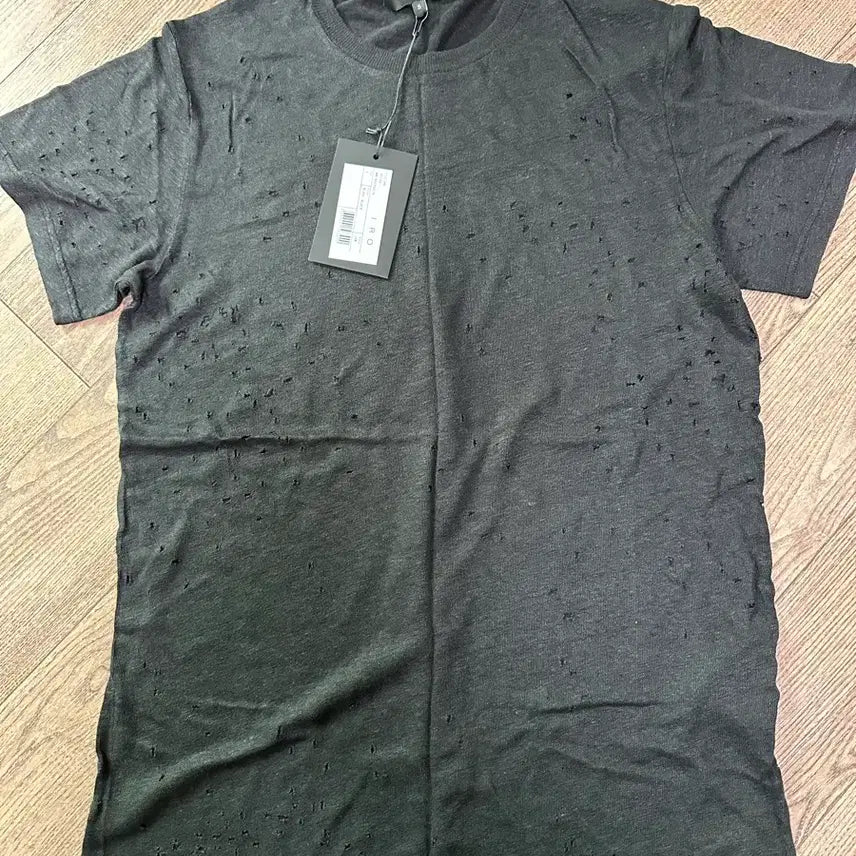 [BUNJANG] IRO Distressed Linen T-Shirt / IRO 디스 린넨티셔츠