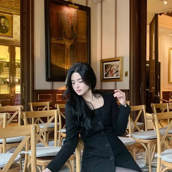 [BUNJANG] MilkCocoa Isabelle Black Tweed Jacket / 밀크코코아 이자벨 블랙 트위드 자켓 새상품