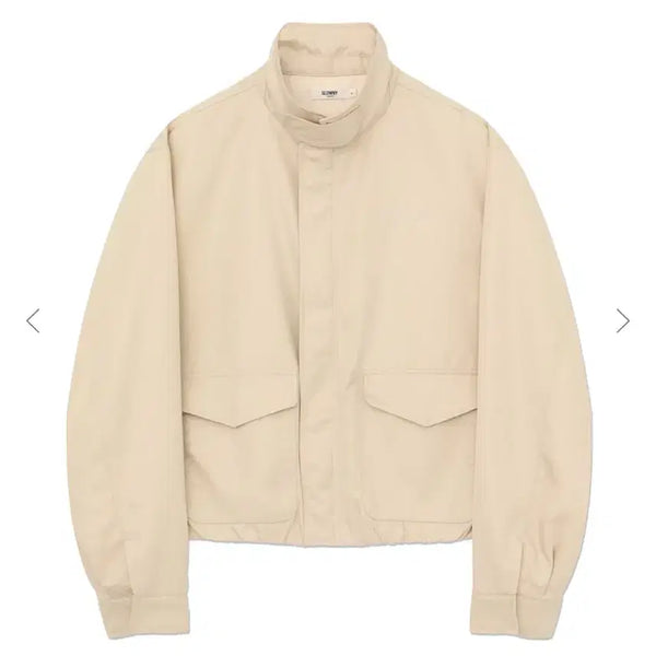 [BUNJANG] Glowny G Soft Blouson Jacket Beige / Glowny G 소프트 블루종