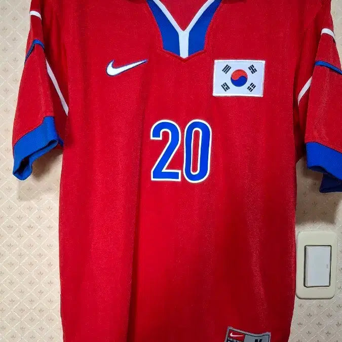 [BUNJANG] Hong Myung-bo South Korea National Football Team Jersey (Size M/95) / 홍명보