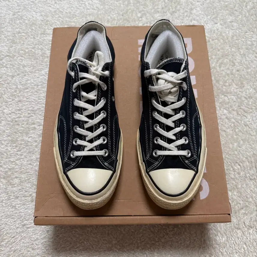 [BUNJANG] Converse Chuck Taylor 70 Low Top Black / 컨버스 척테일러 70