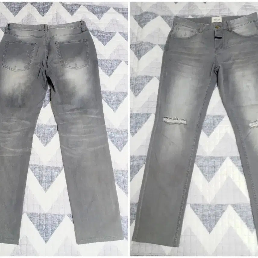 [BUNJANG] Fear of God Sixth Collection Distressed Denim Pants / 피어오브갓 Sixth Collection 디스트레스드 데님 팬츠